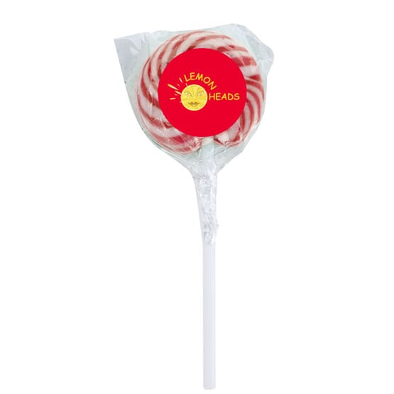 Swirl Lollipop with Round Label