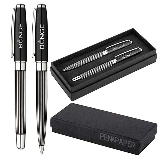 Jefferson Rollerball & Ballpoint Set