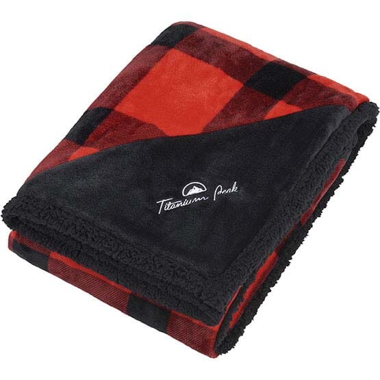 Field & Co.® Buffalo Plaid Sherpa Blanket