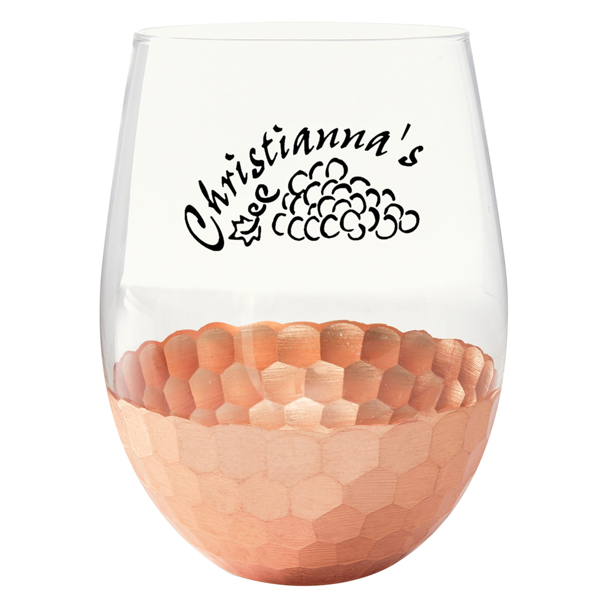 18 oz Florence Stemless Wine Glass