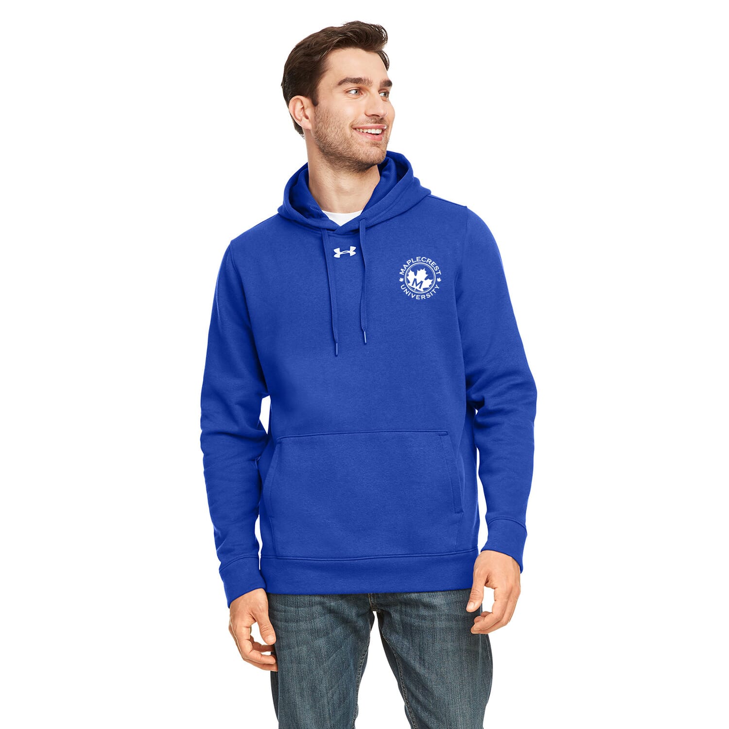 Men's Under Armour® Hustle Pullover Hooded Sweatshirt