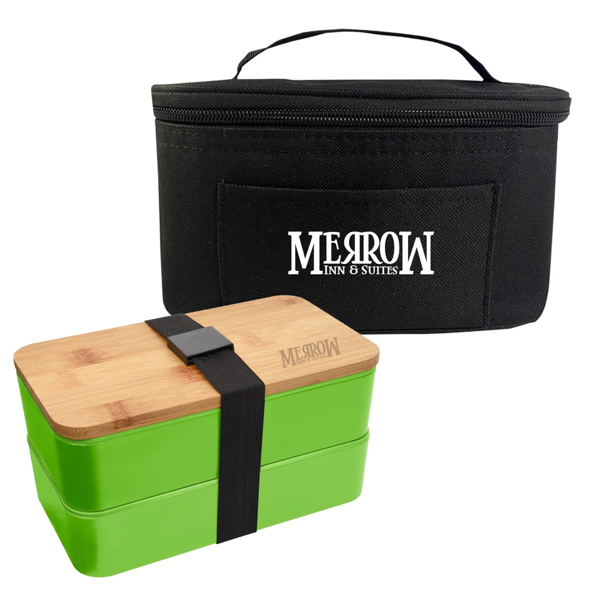 Stackable Bento Box With Insulated Carrying Case