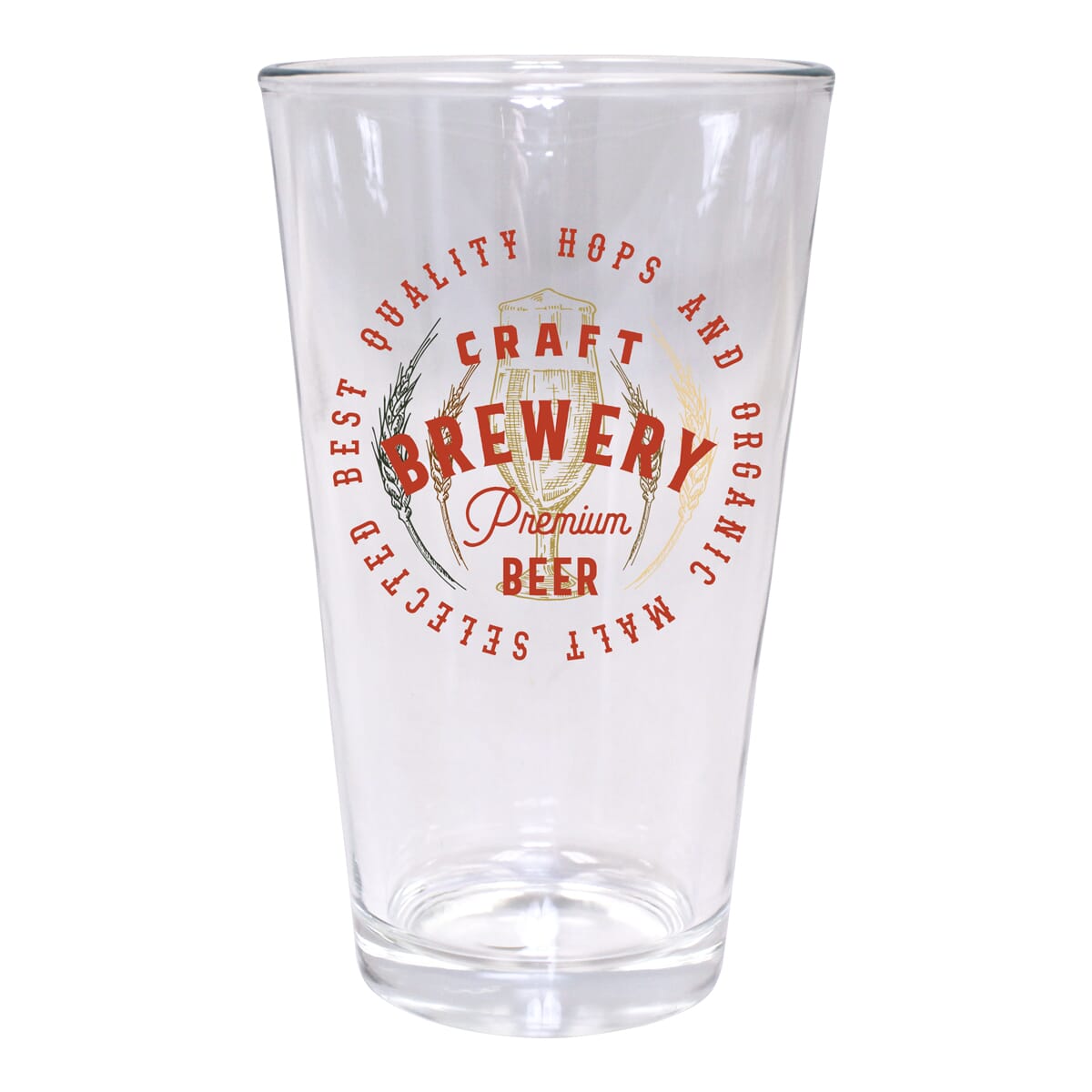 16 oz Pint Glass, Full Color Digital