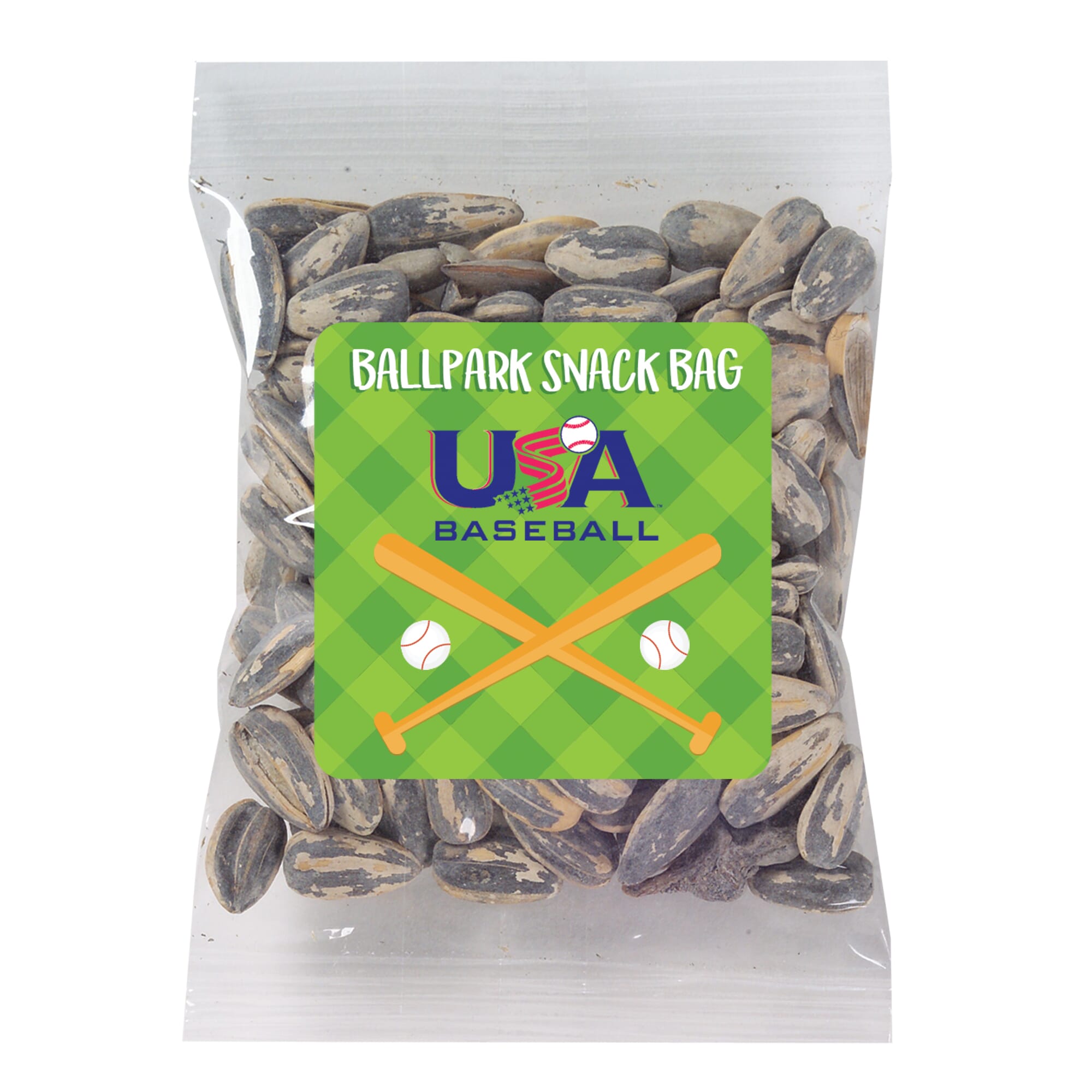 1 oz Ball Park Snack Bag- Sunflower Seeds in the Shell