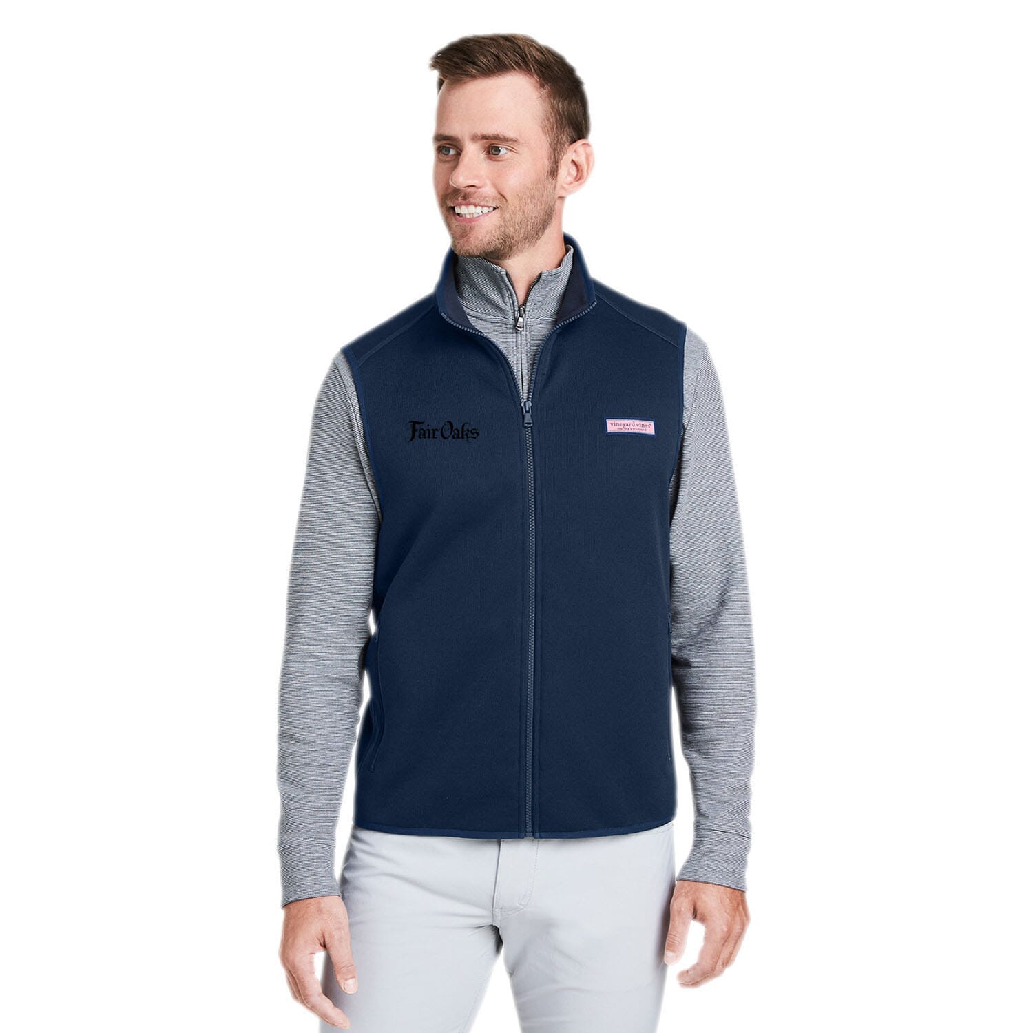 Vineyard Vines® Mountain Sweater Fleece Vest