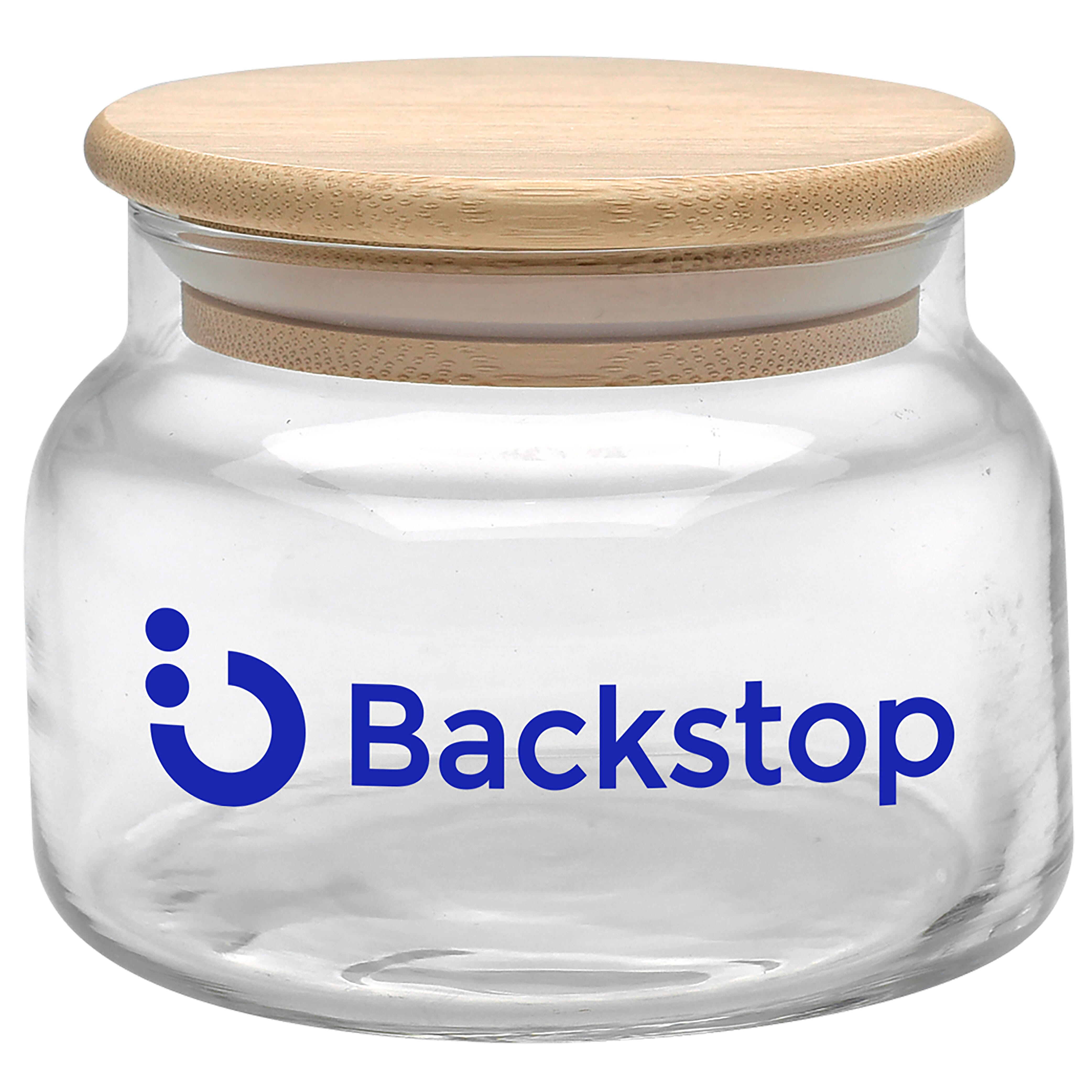8 oz Apothecary Jar with Bamboo Lid