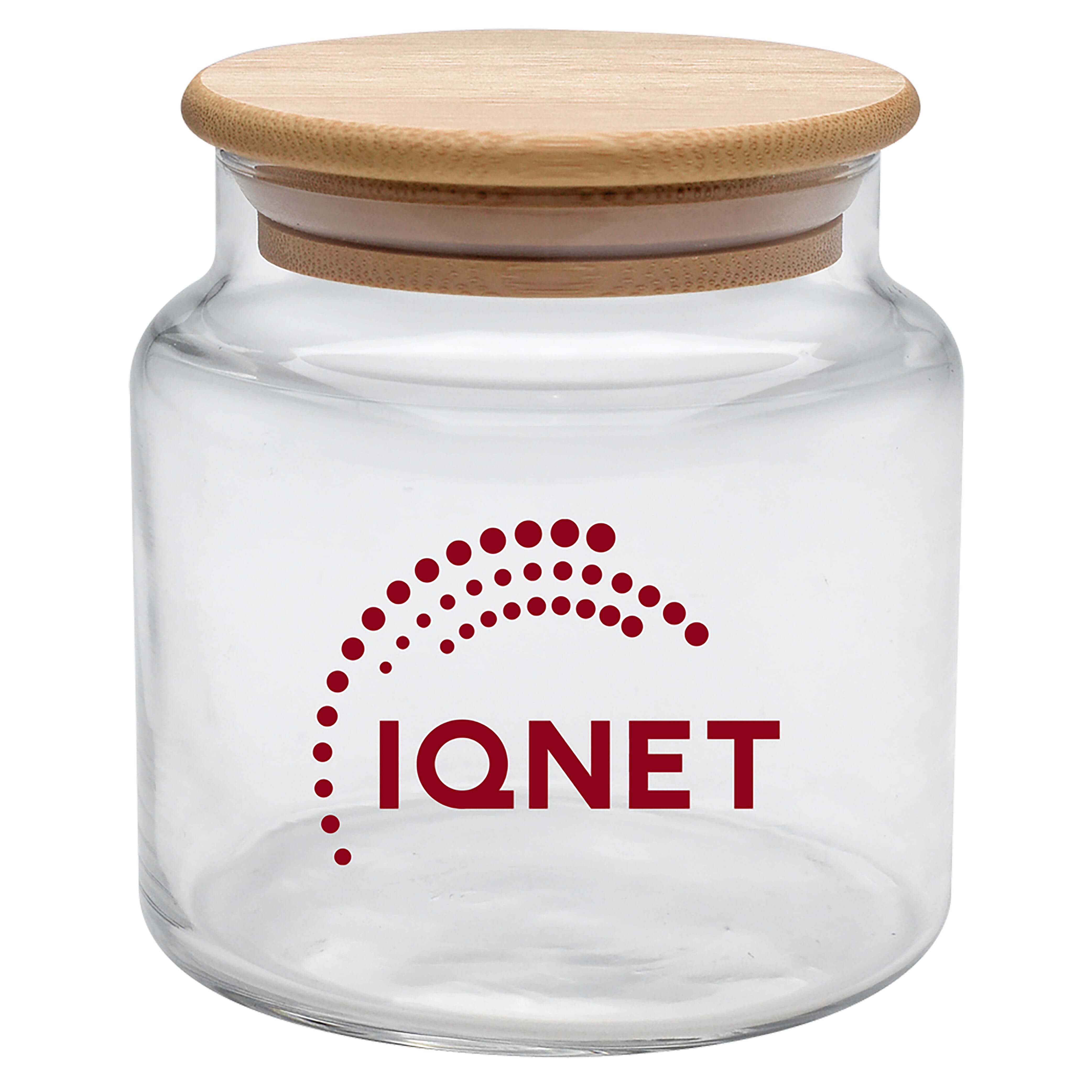 16 oz Apothecary Jar with Bamboo Lid