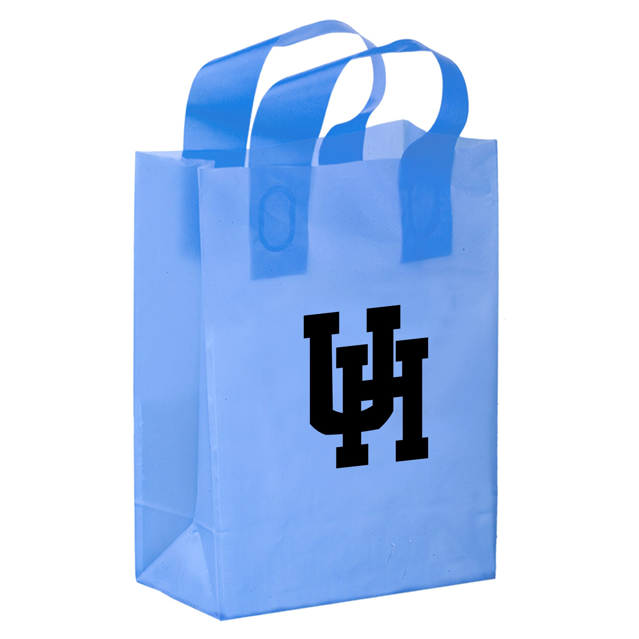 Color Frosted Soft Loop Shopper Bag