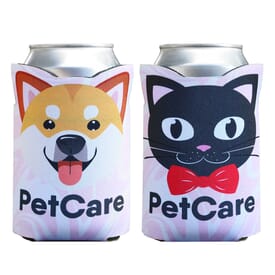 Full Color Pointy Ears Scuba Can Cooler