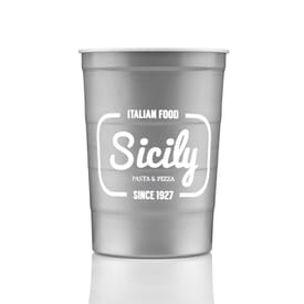 16 oz Chill Steel Party Cup- 24hr Service