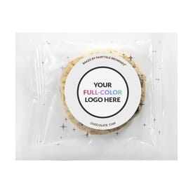 72 Custom Label Chocolate Chip Cookies