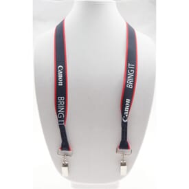 3/4" Digitally Sublimated Lanyard w/ Double Standard Attachment