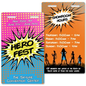 Full Color ID Badge- 3" x 5", Double Attachments