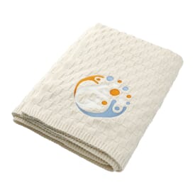 Made*Here New York Basketweave Cotton Blanket