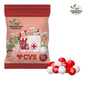 2oz ECO-Digibag, Compostable &amp; Full Color, Color Choice M&amp;M'S