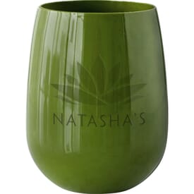 12 oz Symglass Colored Stemless Wine Glass