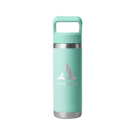 18 oz YETI® Rambler™ Water Bottle with Color-Matched Straw Cap