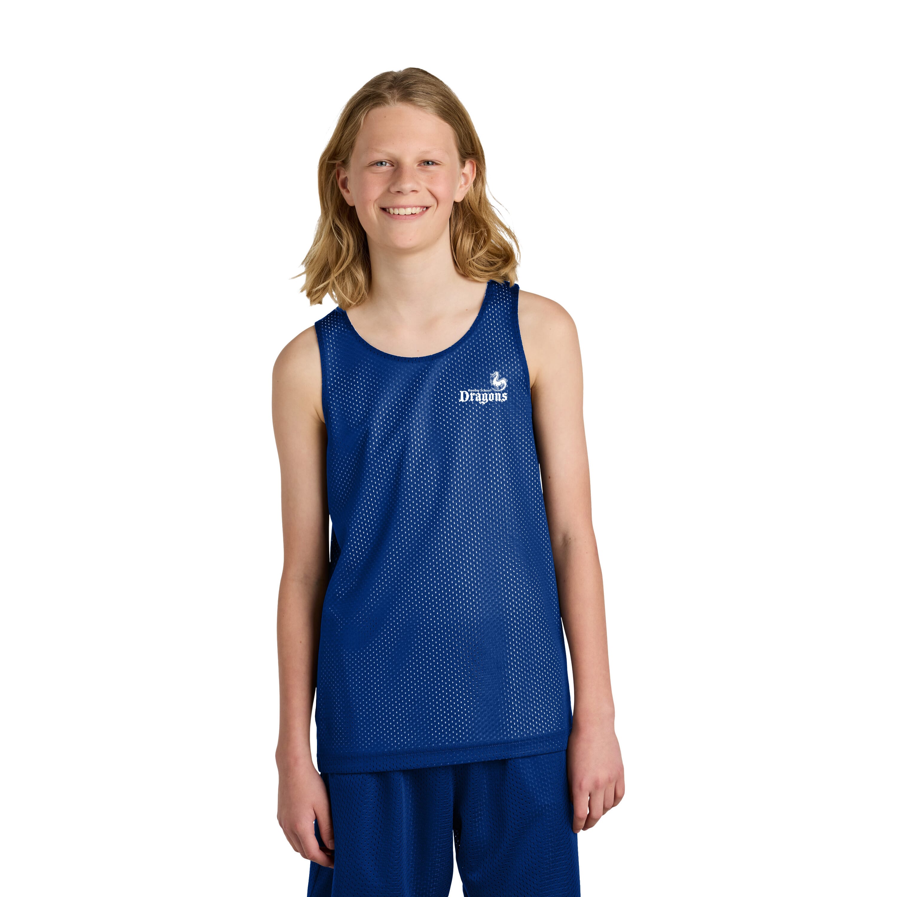 Youth Sport-Tek® PosiCharge® Reversible Mesh Tank