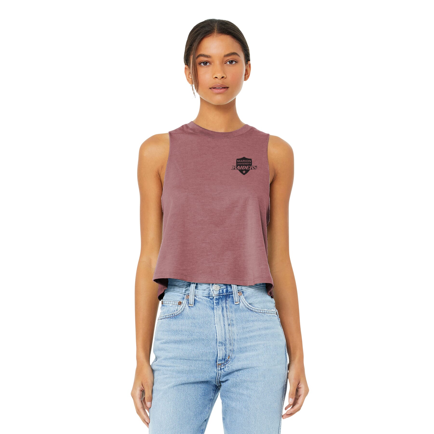 Women’s Bella + Canvas® Racerback Cropped Tank