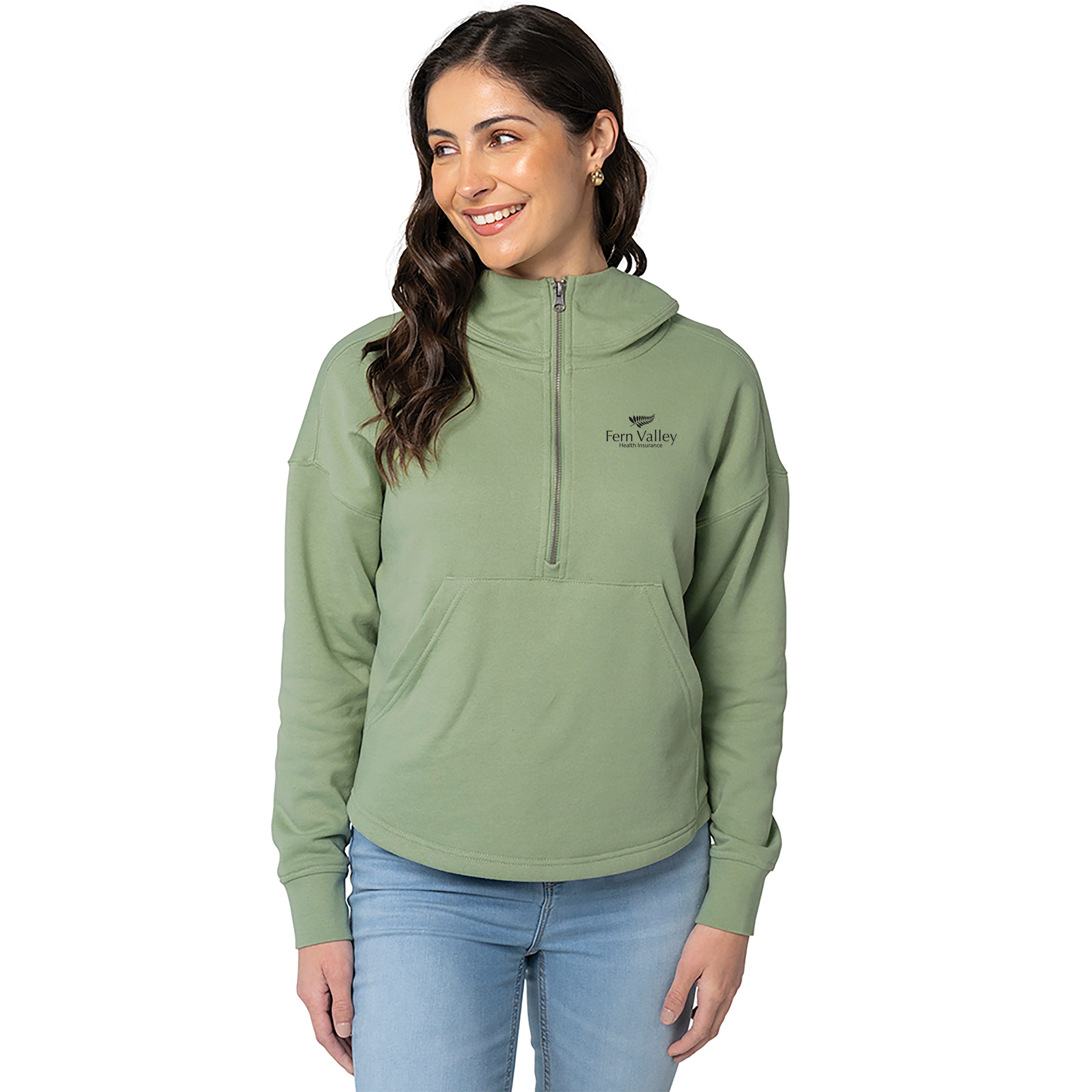 Women's Willow Scallop Hem Hoodie