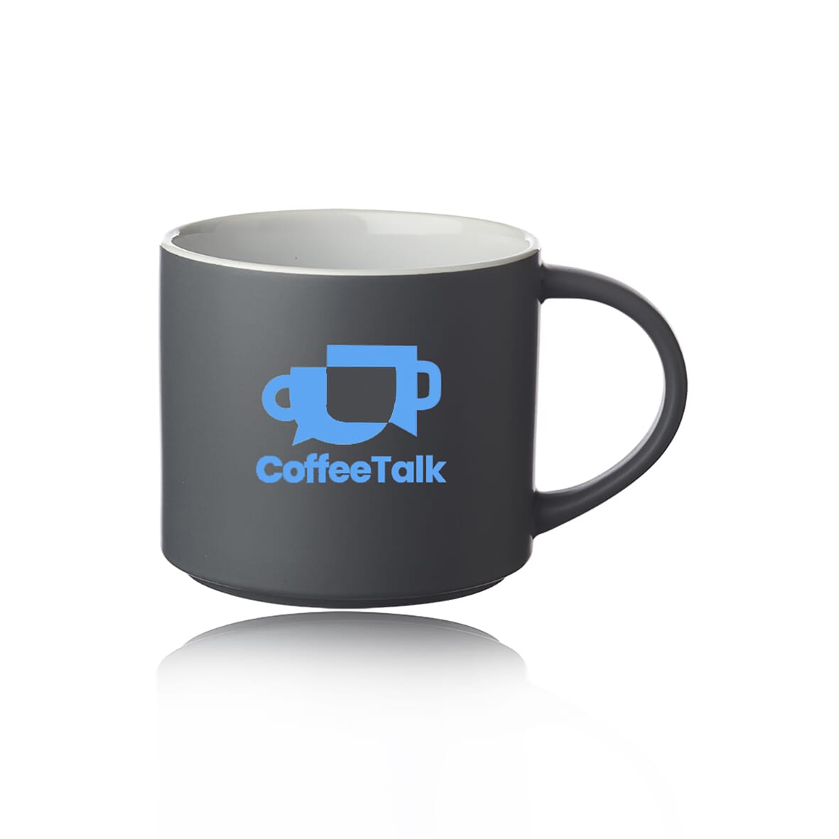 16 oz Matte Stackable Ceramic Mugs