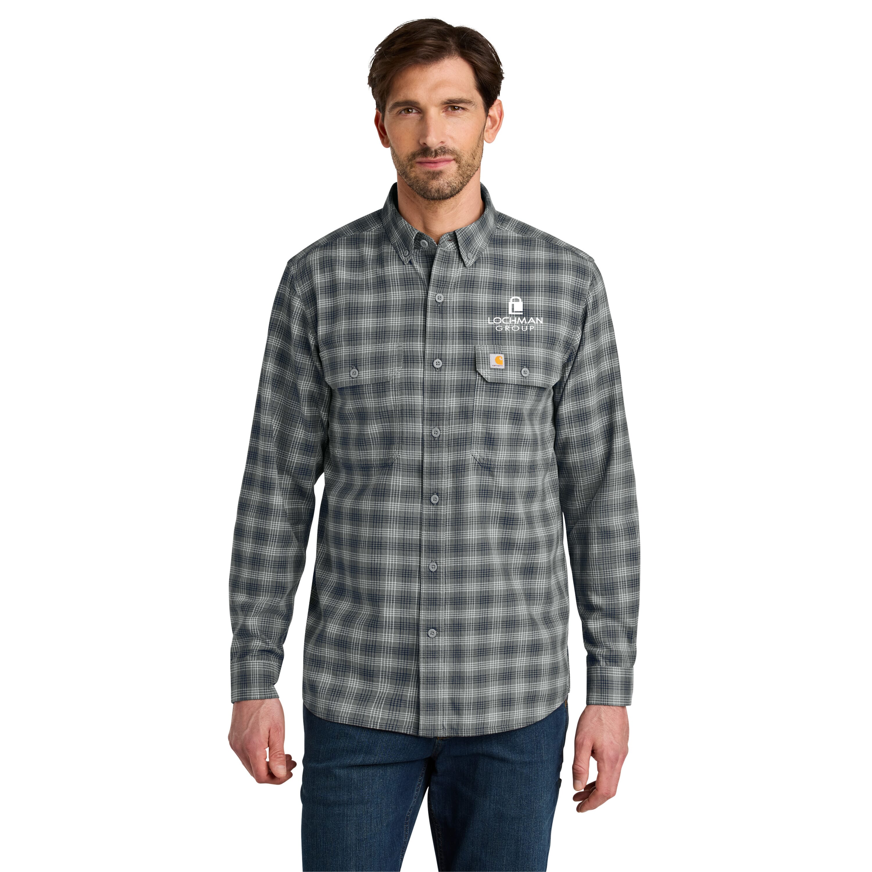 Carhartt® Rugged Flex® Plaid Long Sleeve Shirt