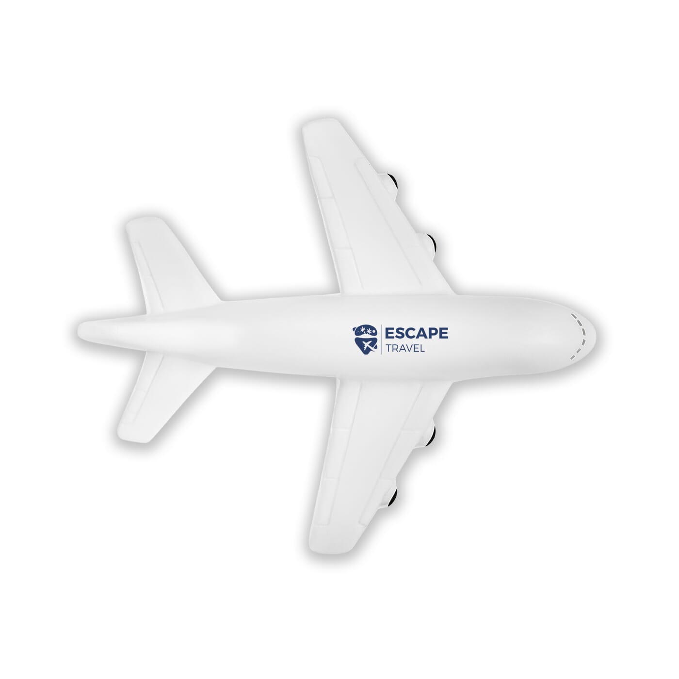 Passenger Airplane Shape Stress Ball