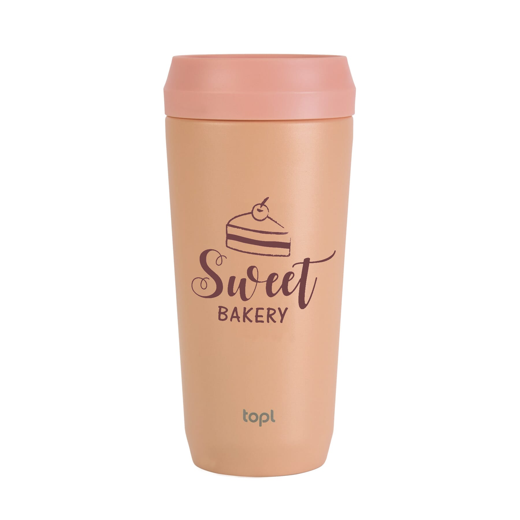 16 oz TOPL® Double Wall, Recycled Stainless Steel 360 Tumbler