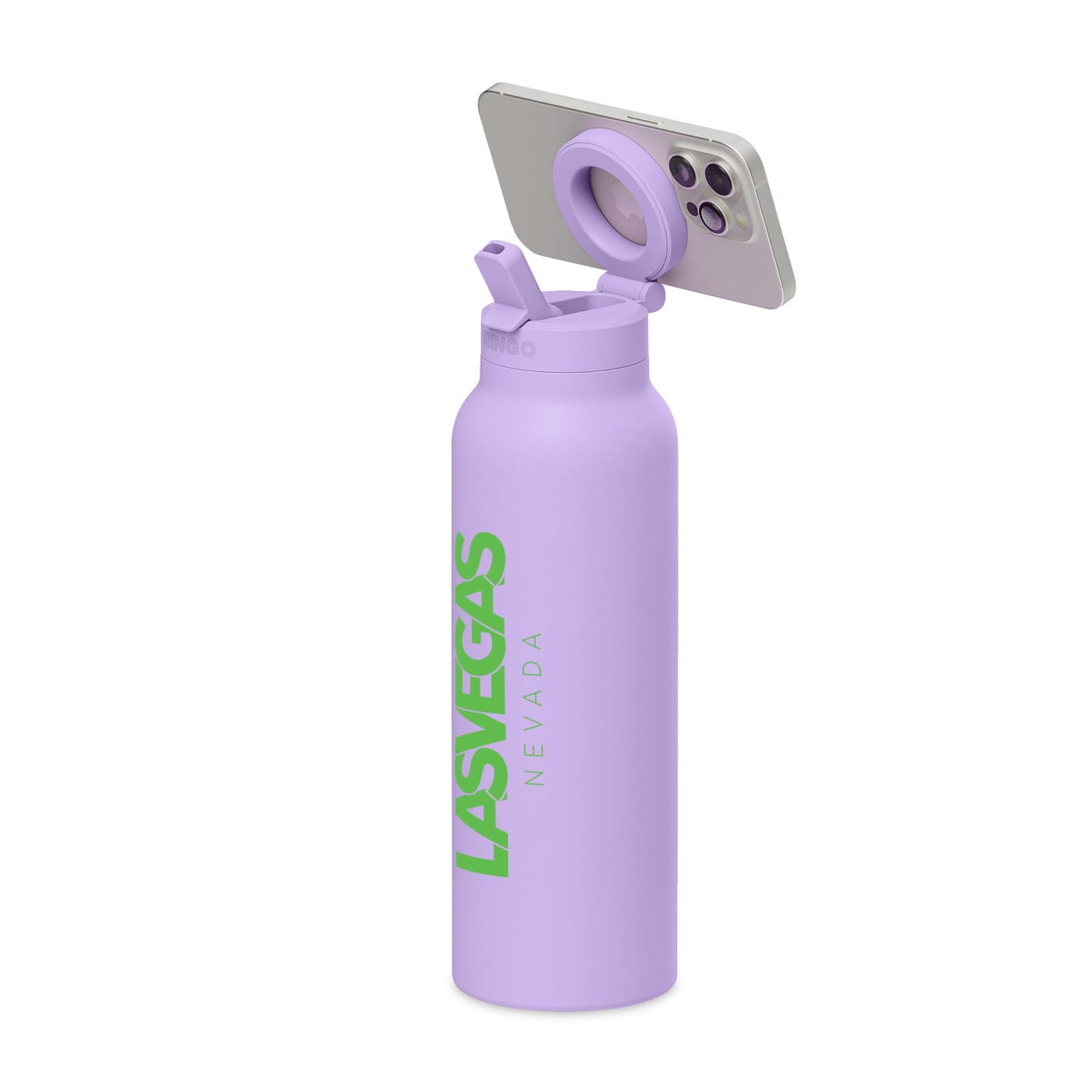 24 oz RINGO Pro Water Bottle with Magnetic Booster Ring