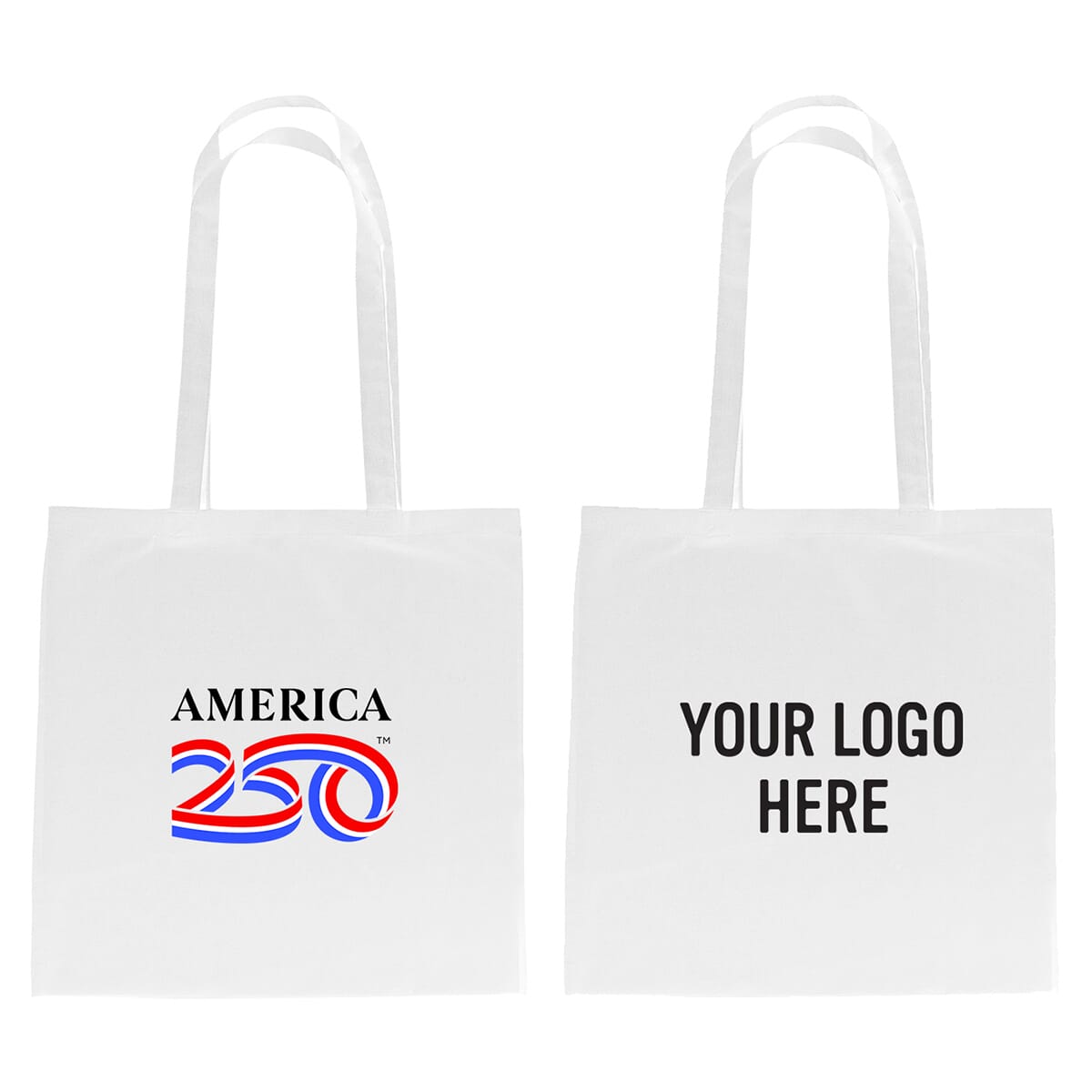 America250™ 100% 4 oz Cotton Tote Bag