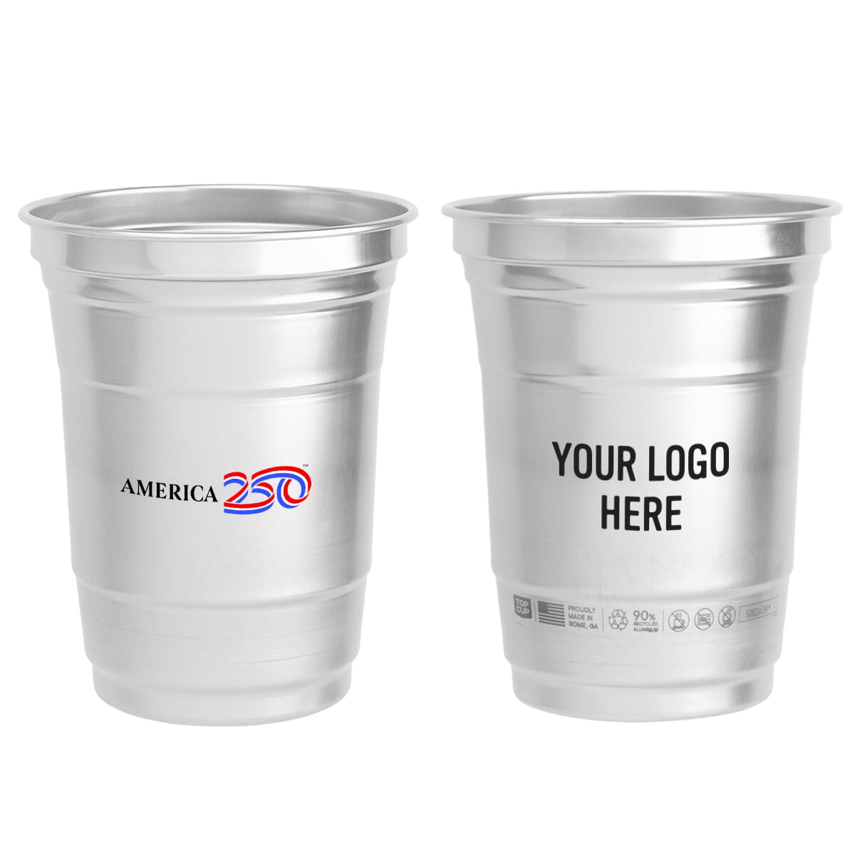 16 oz America250™ Top Cup by Ball™ Aluminum Cup