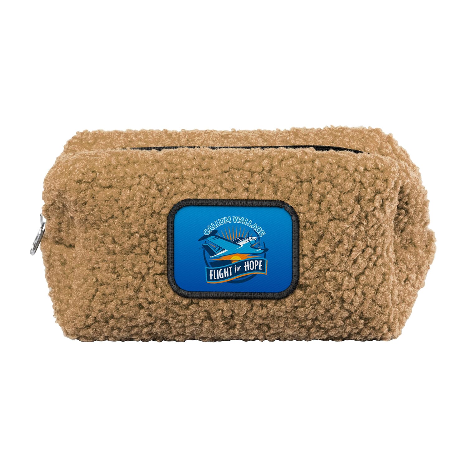 RPET Fuzzy Travel Pouch