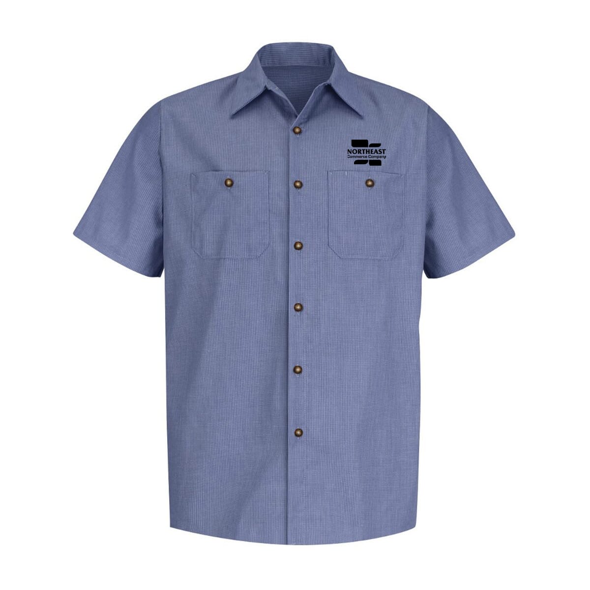 Men's Red Kap Industrial Short Sleeve Work Shirt