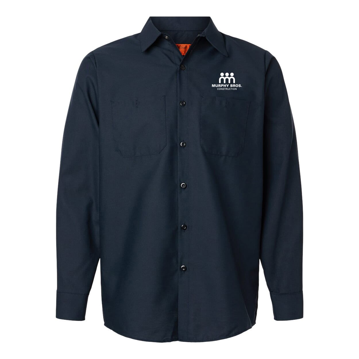 Men's Red Kap Industrial Long Sleeve Work Shirt