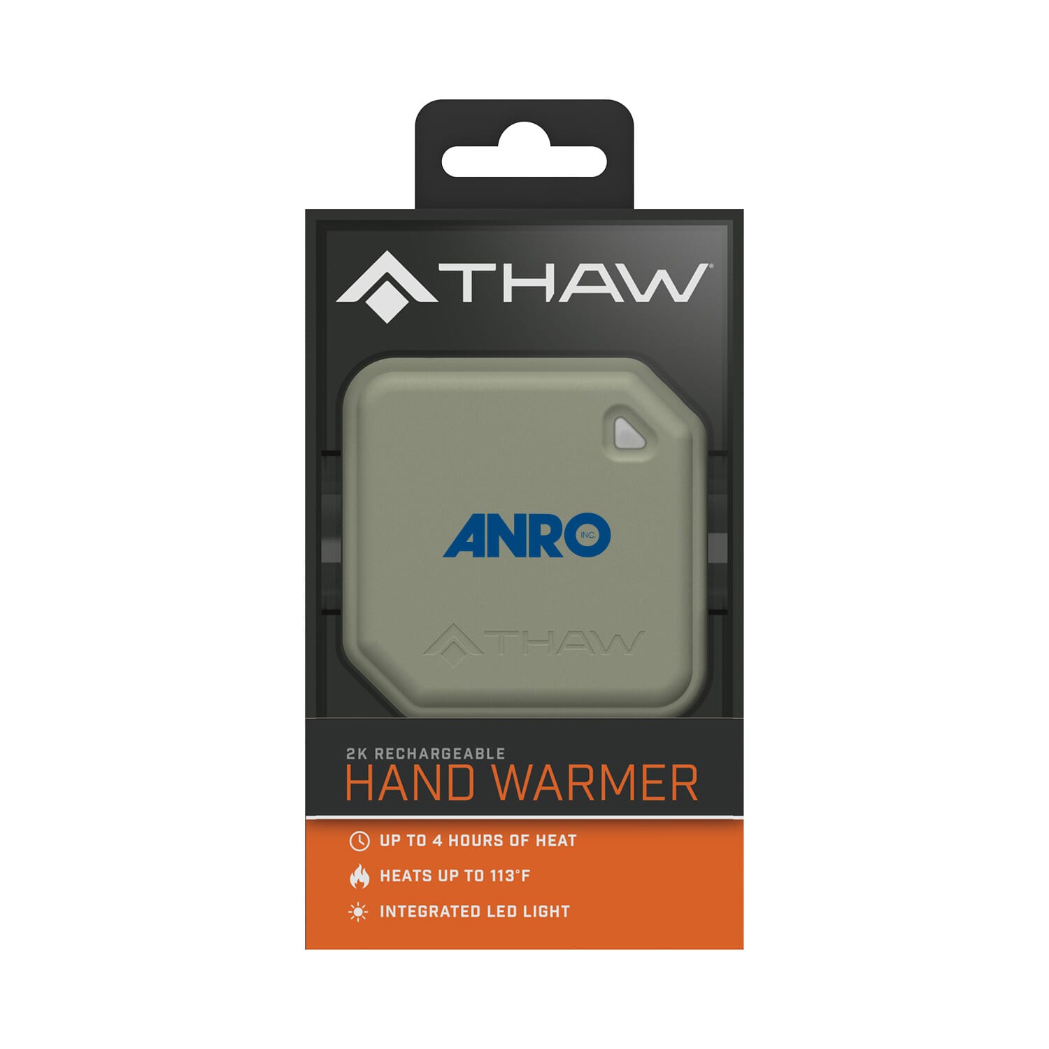 Thaw® Rechargeable 2K Hand Warmer & Flashlight