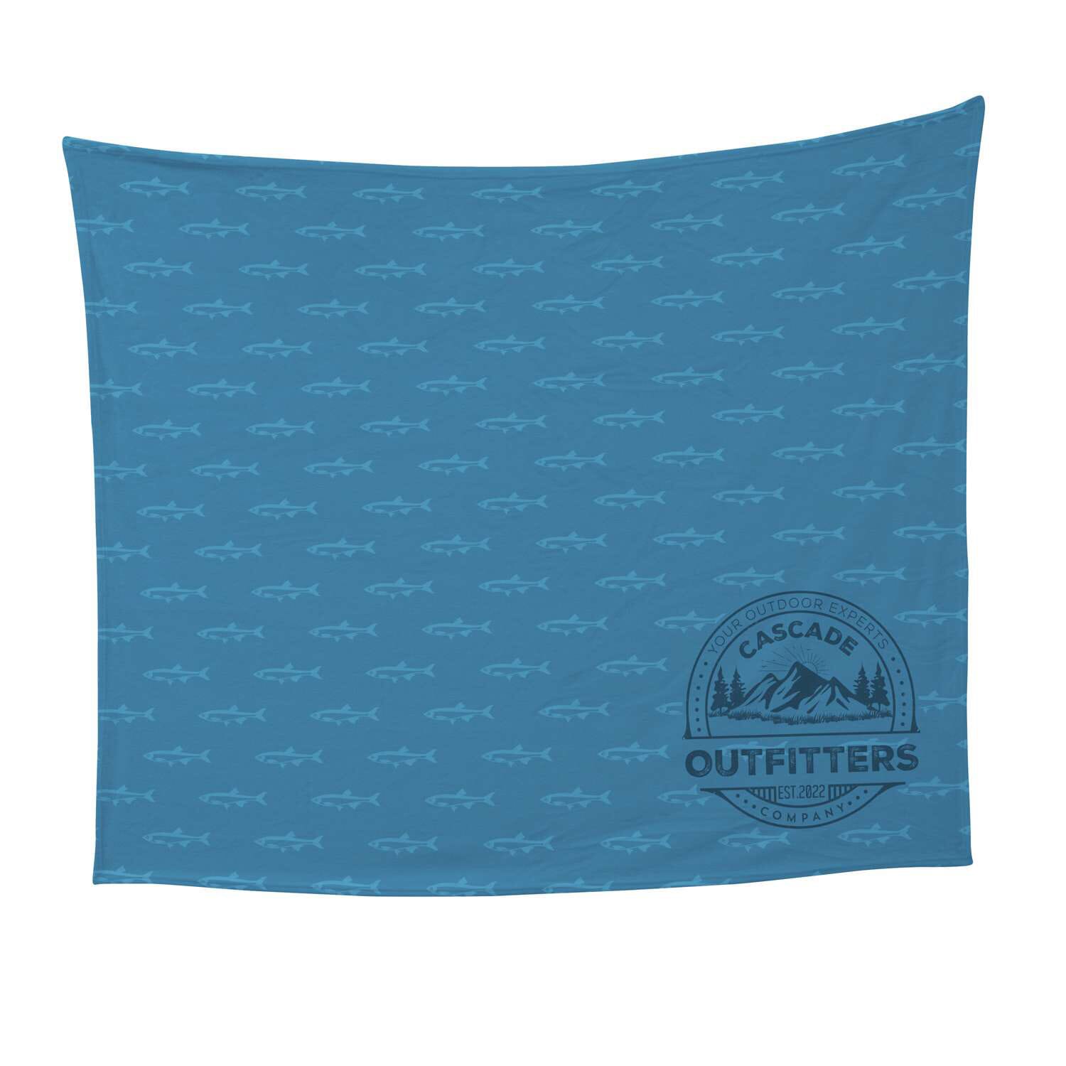 50" x 60" Velveteen Blanket Dye Sub