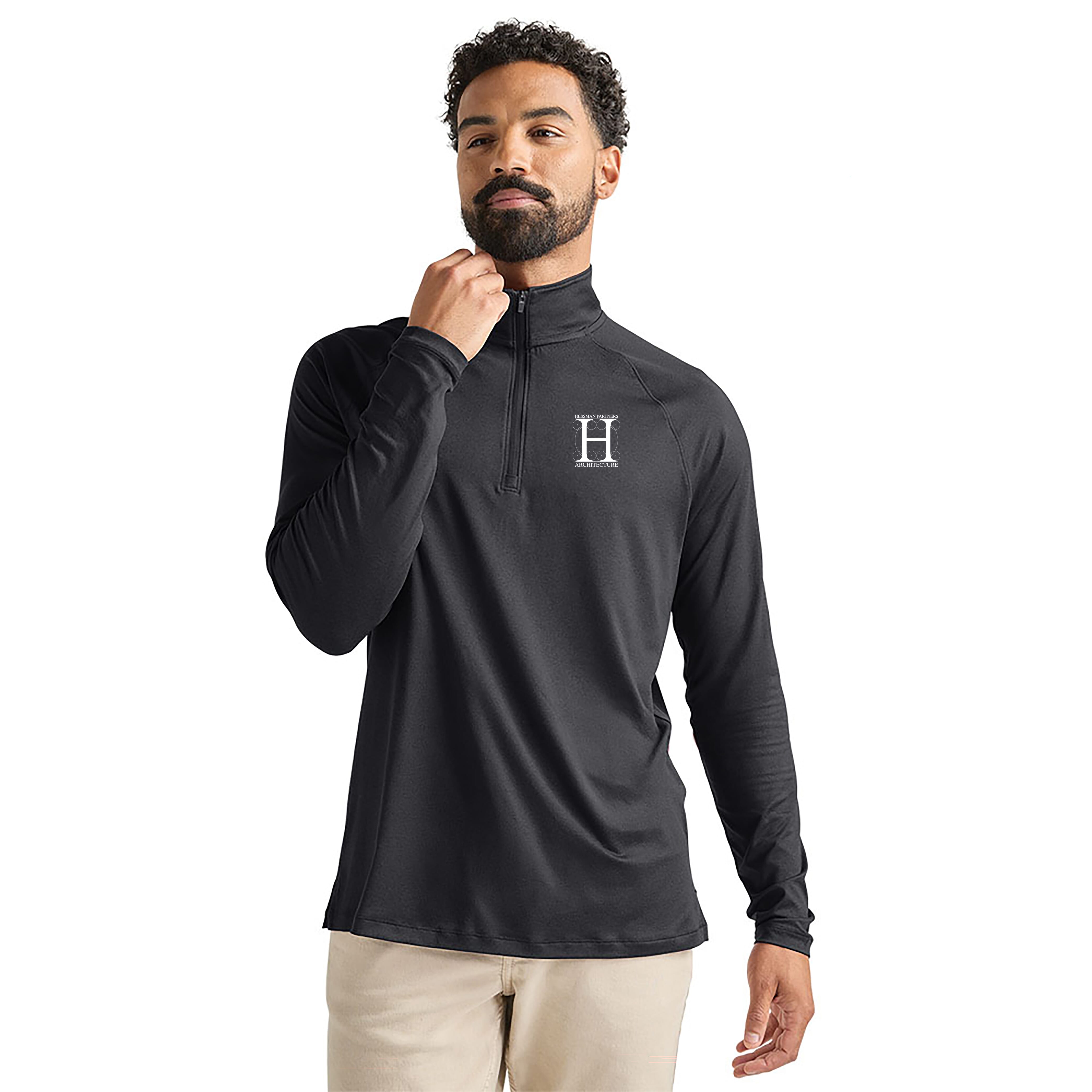 Men's Cayak Lightweight Stretch Quarter Zip Pullover