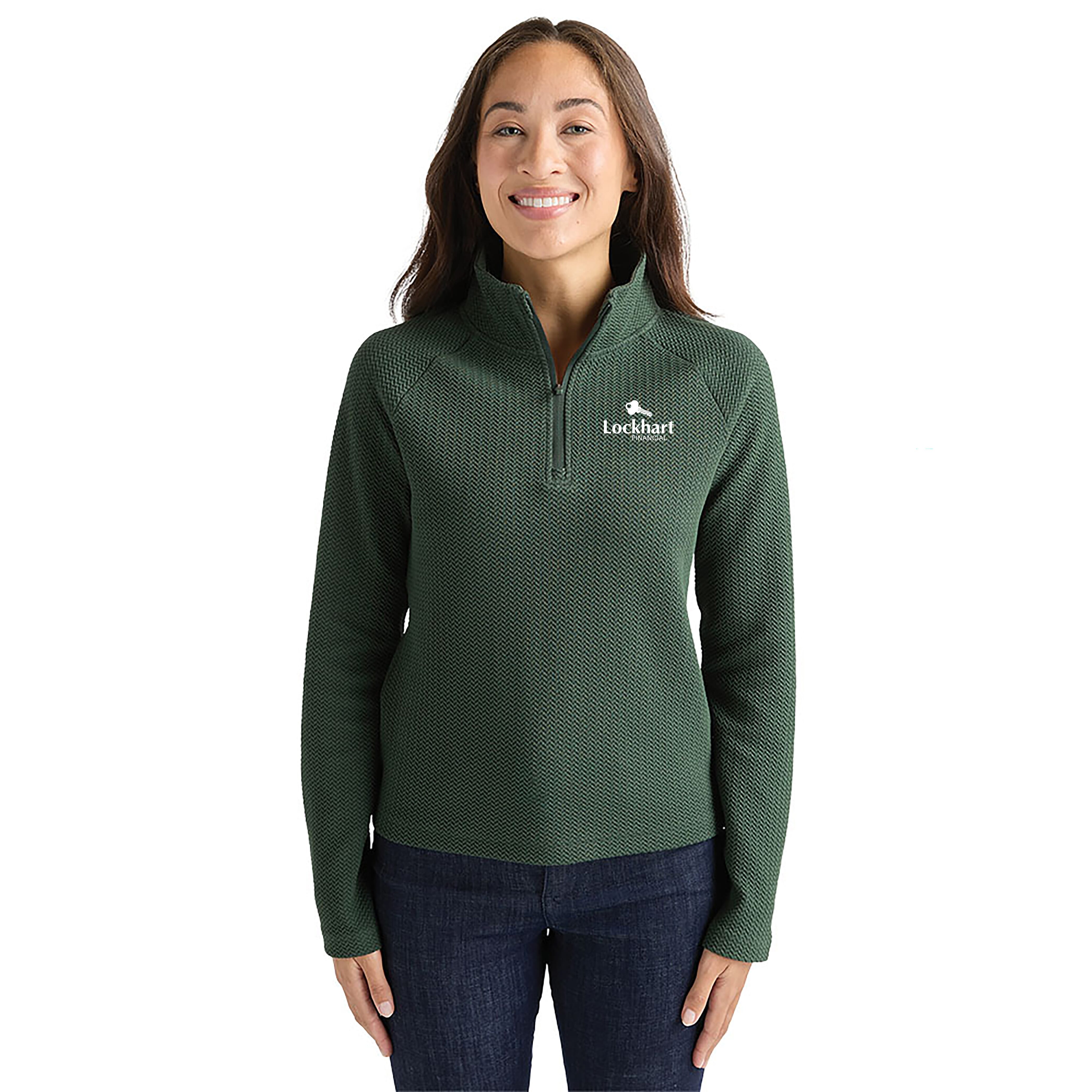 Women's TexturKnit™ Quarter Zip Pullover