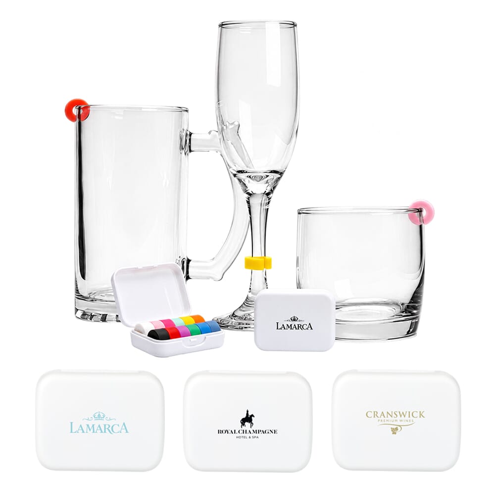 Find My Wine Glass Marker Ring